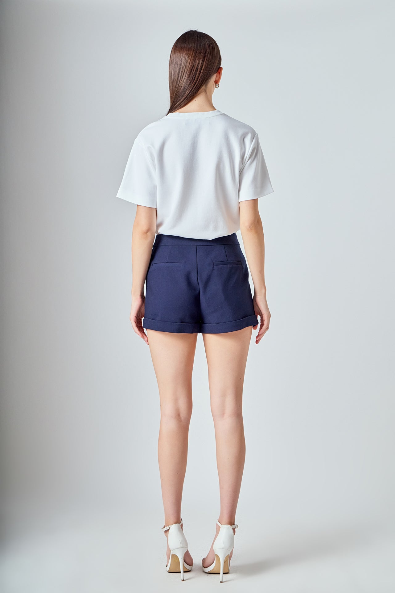 T-Shirt with Heart Cutout