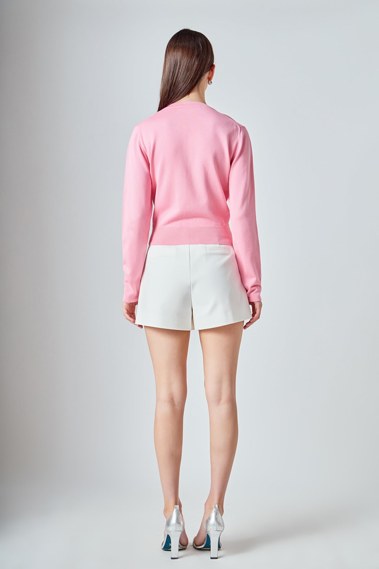 Heart Button Down Cardigan