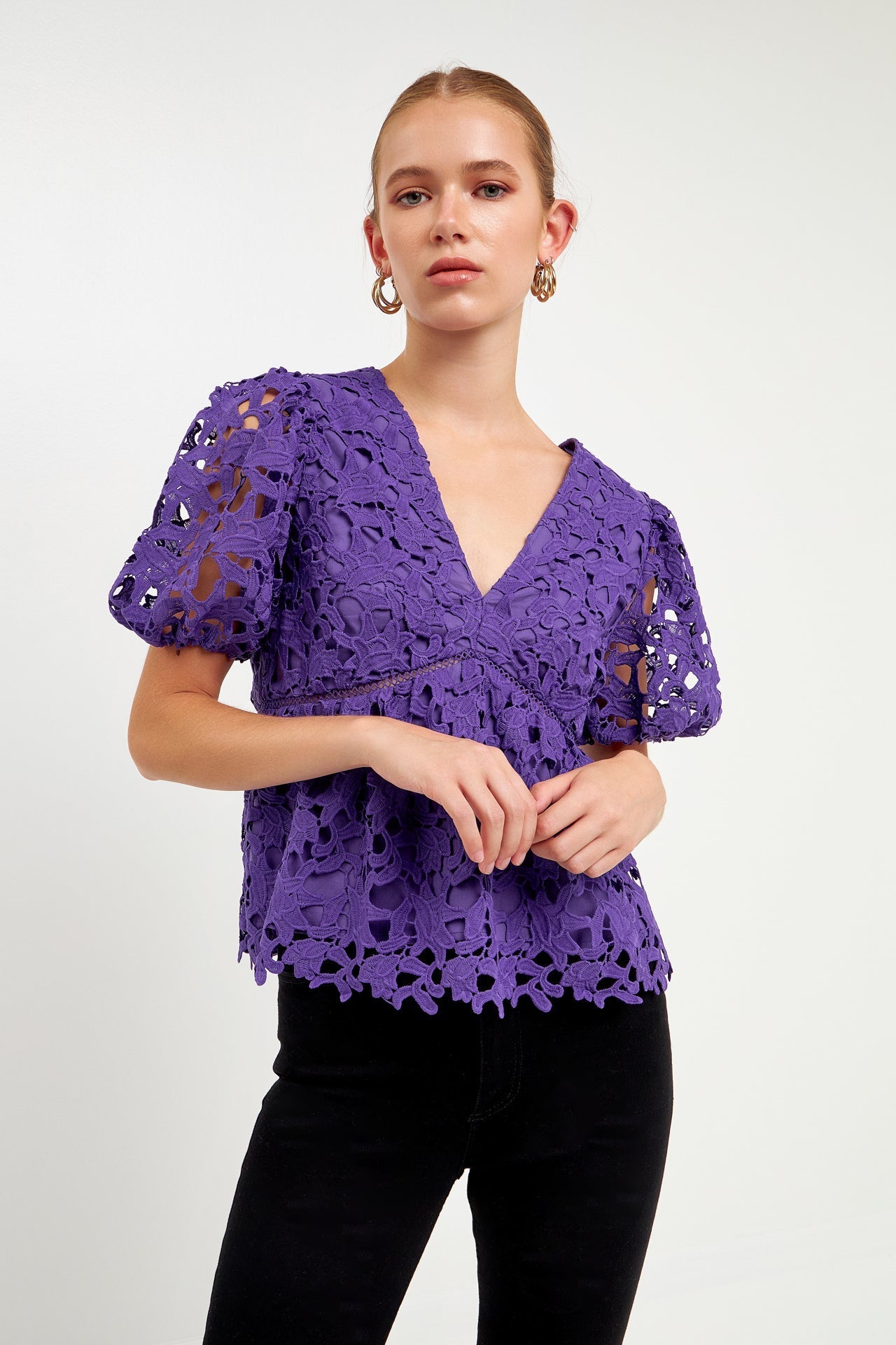 Crochet Lace Top