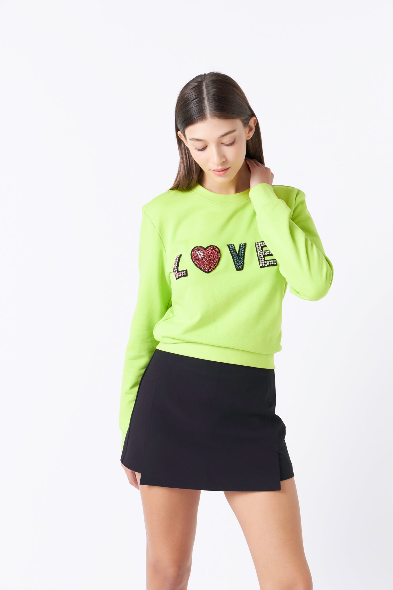 Beaded Loved Sweatshirt