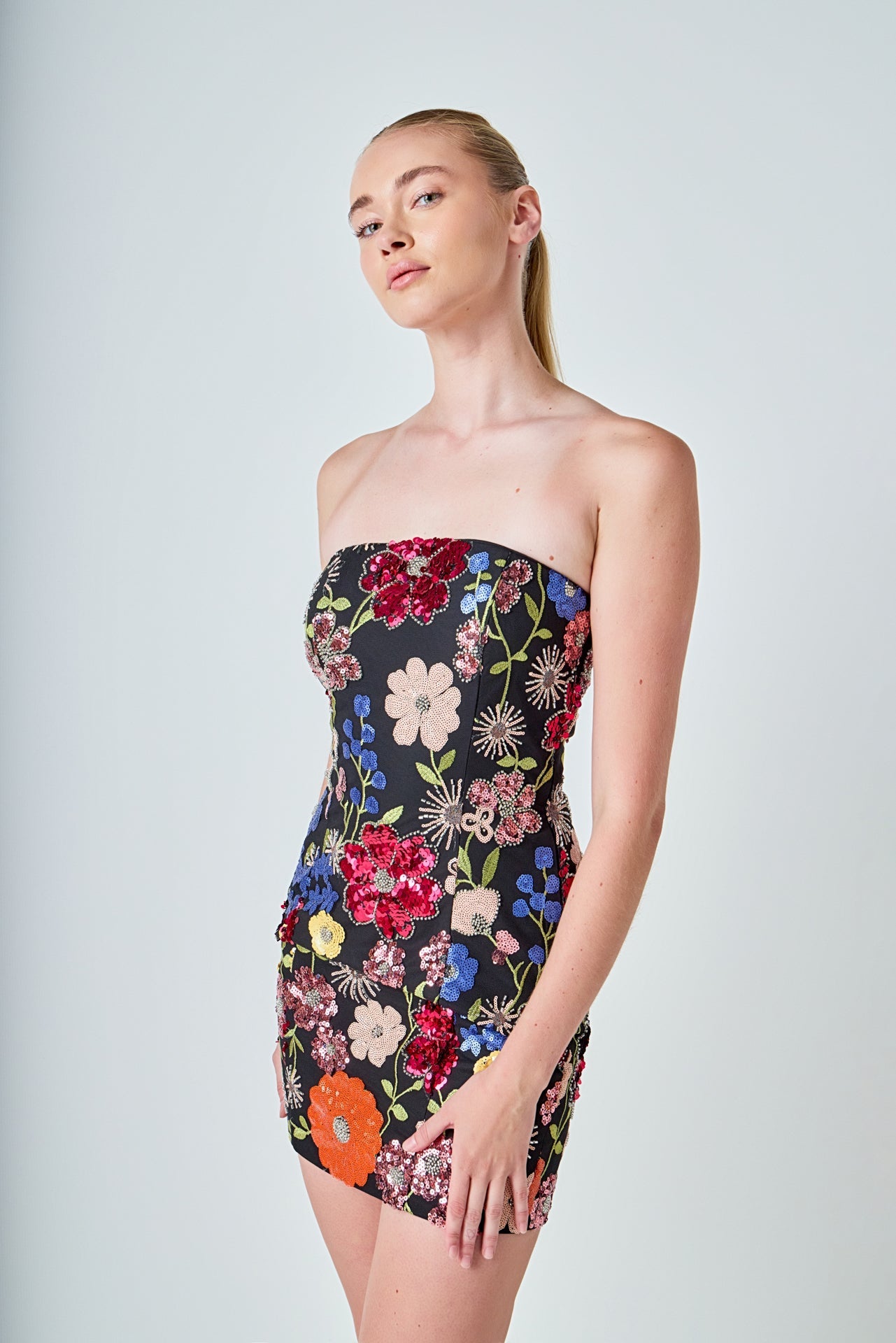 Sequin Bodycon Tube Dress