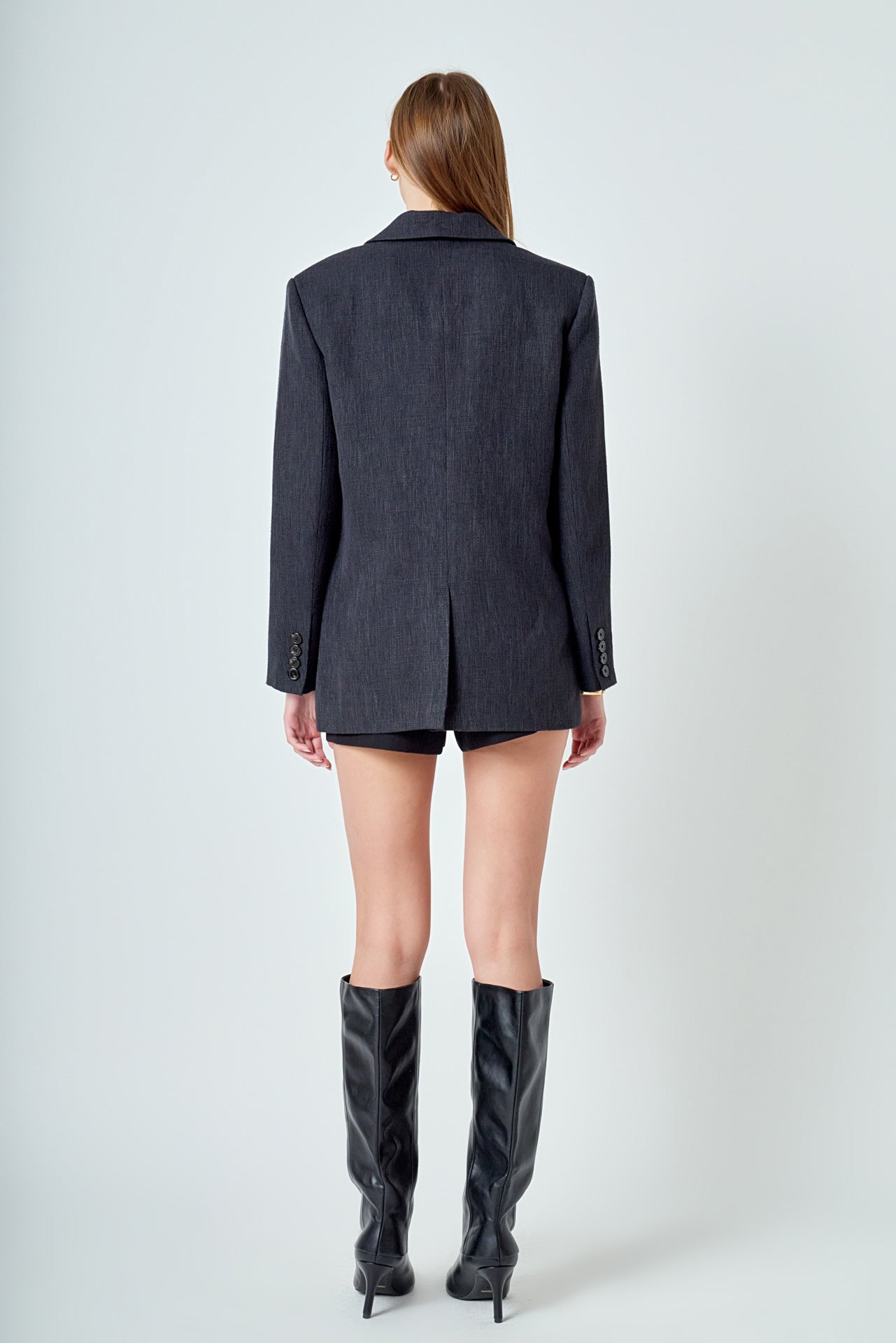 Linen Oversized Blazer