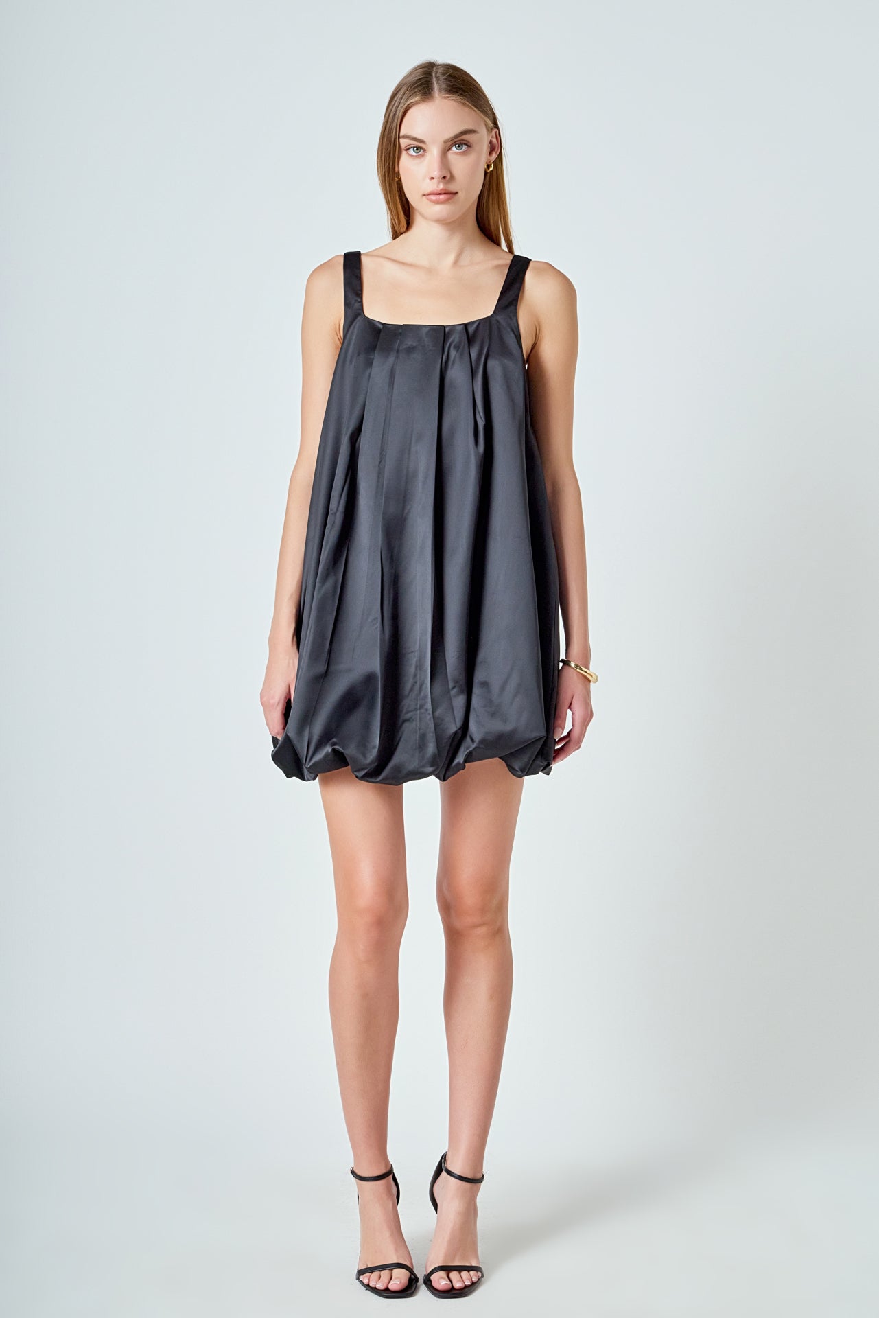 Sleeveless Balloon Mini Dress