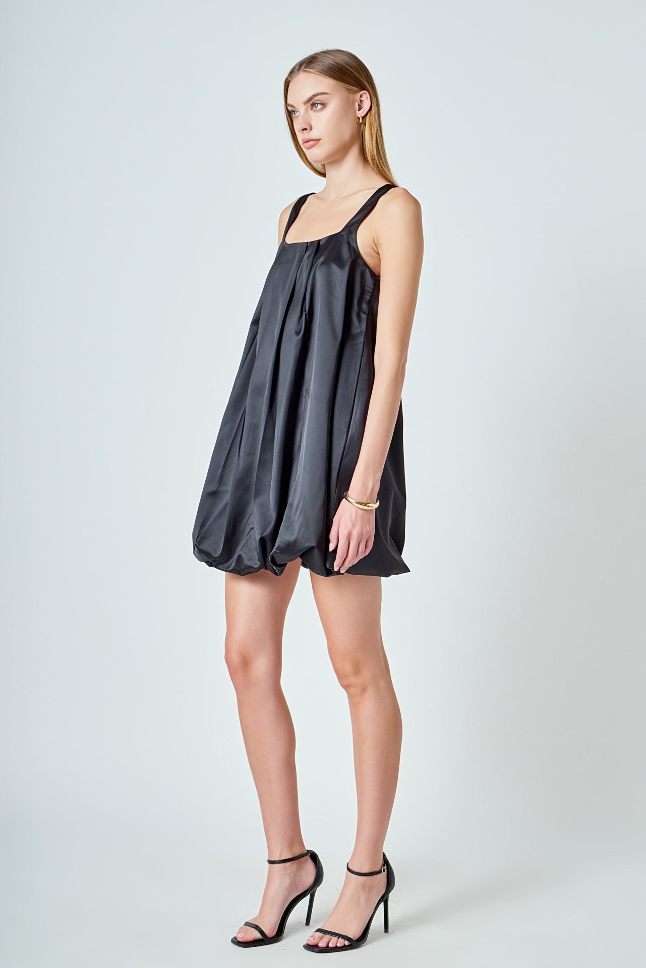 Sleeveless Balloon Mini Dress