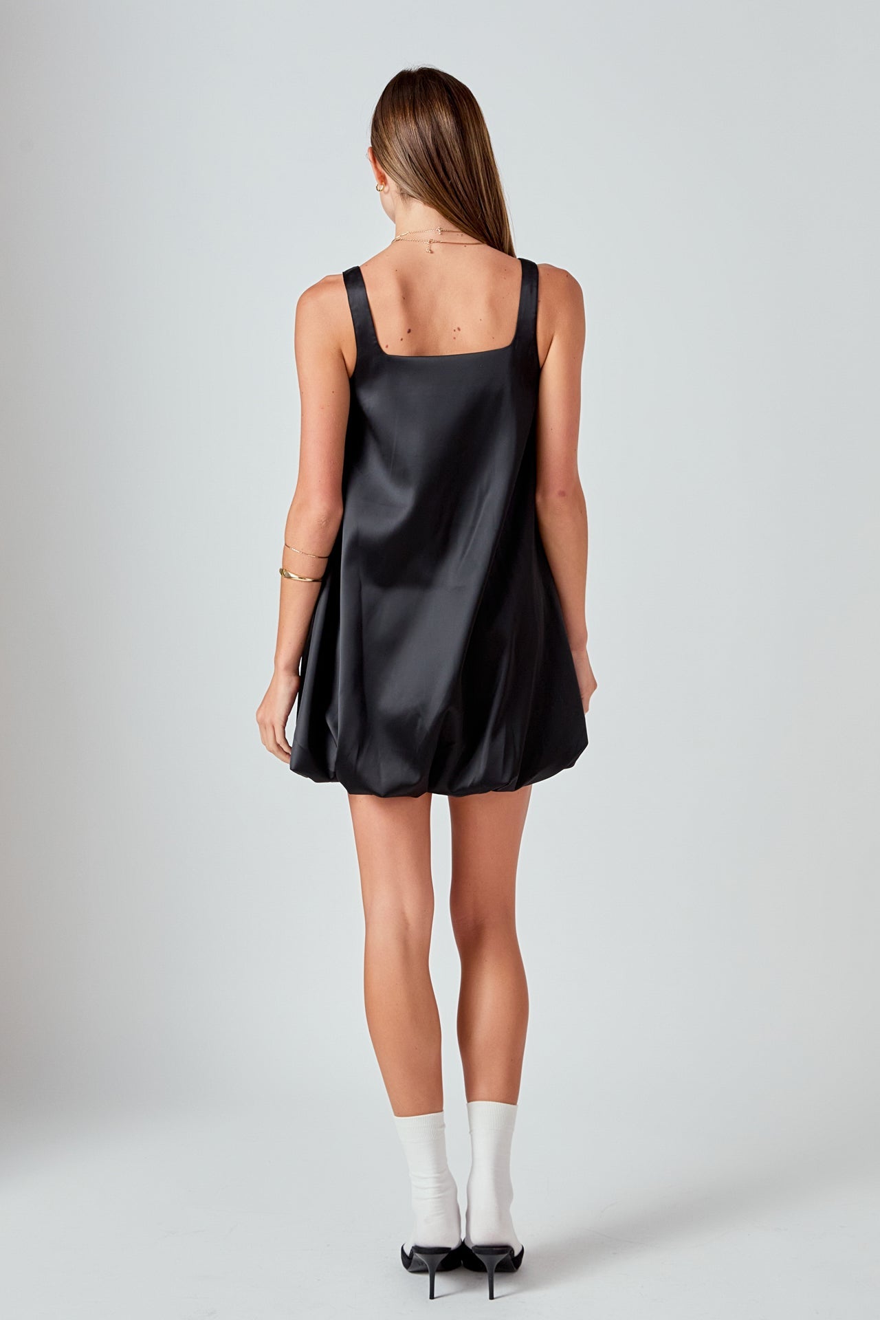 Sleeveless Balloon Mini Dress