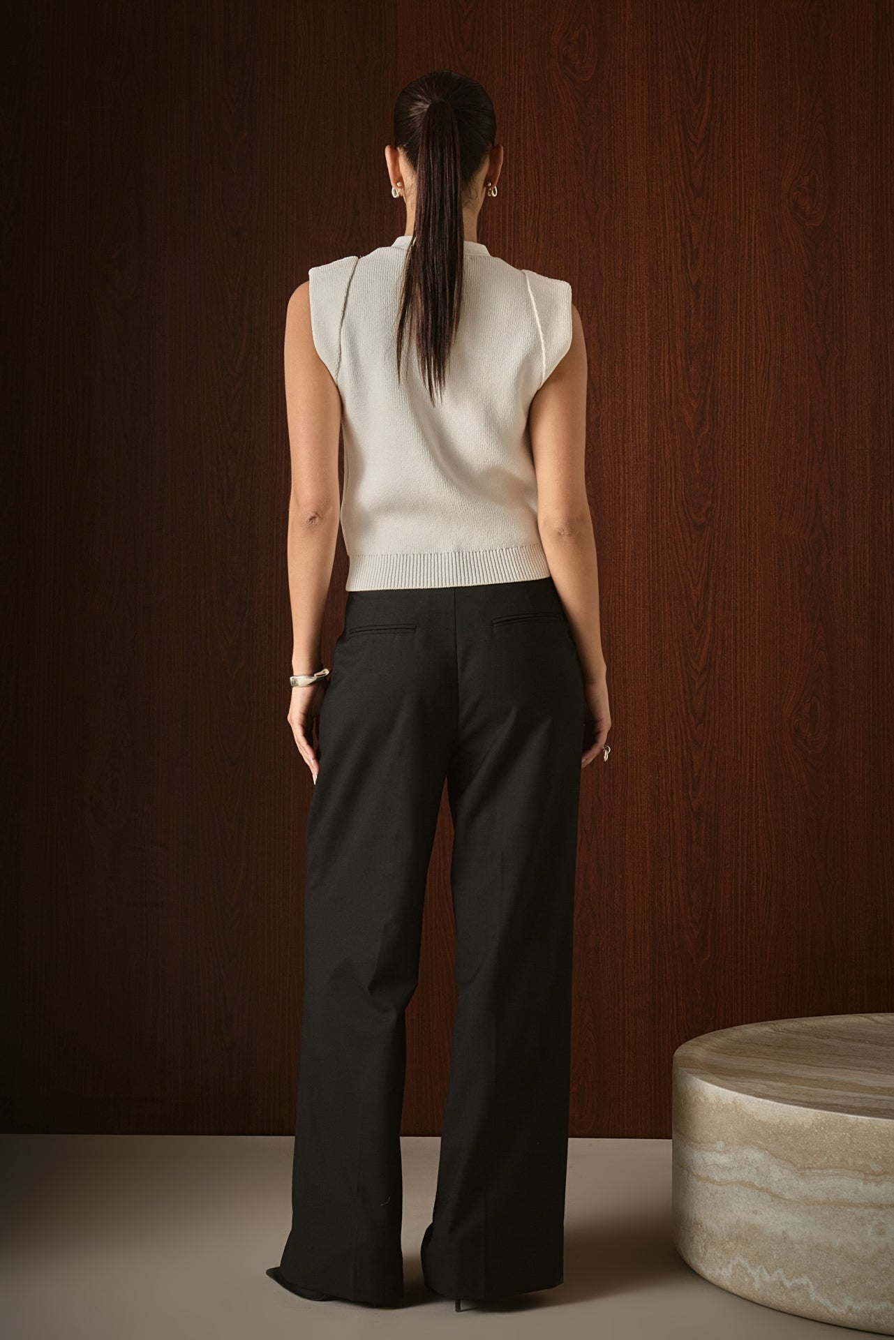 Button-Up Sweater Vest