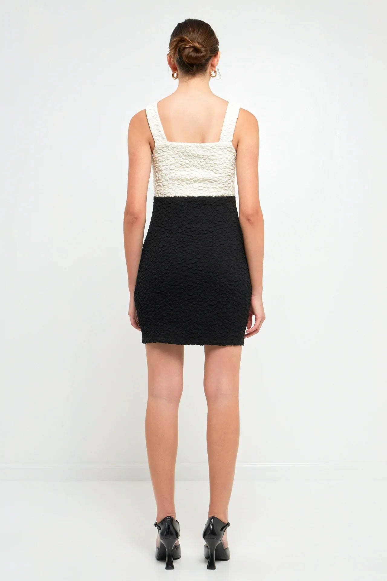 Color Block Mini Dress