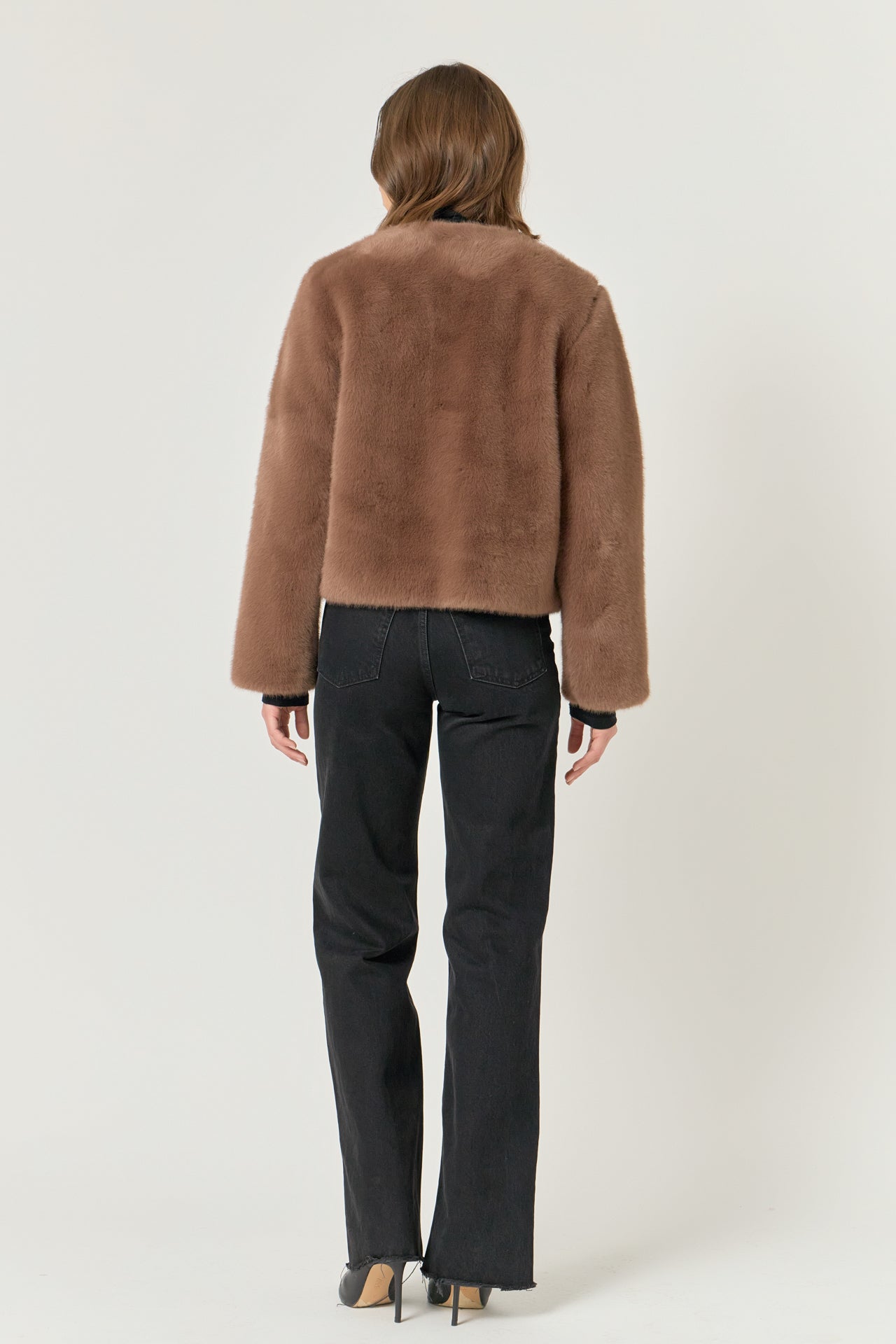 Faux Fur Lady Jacket