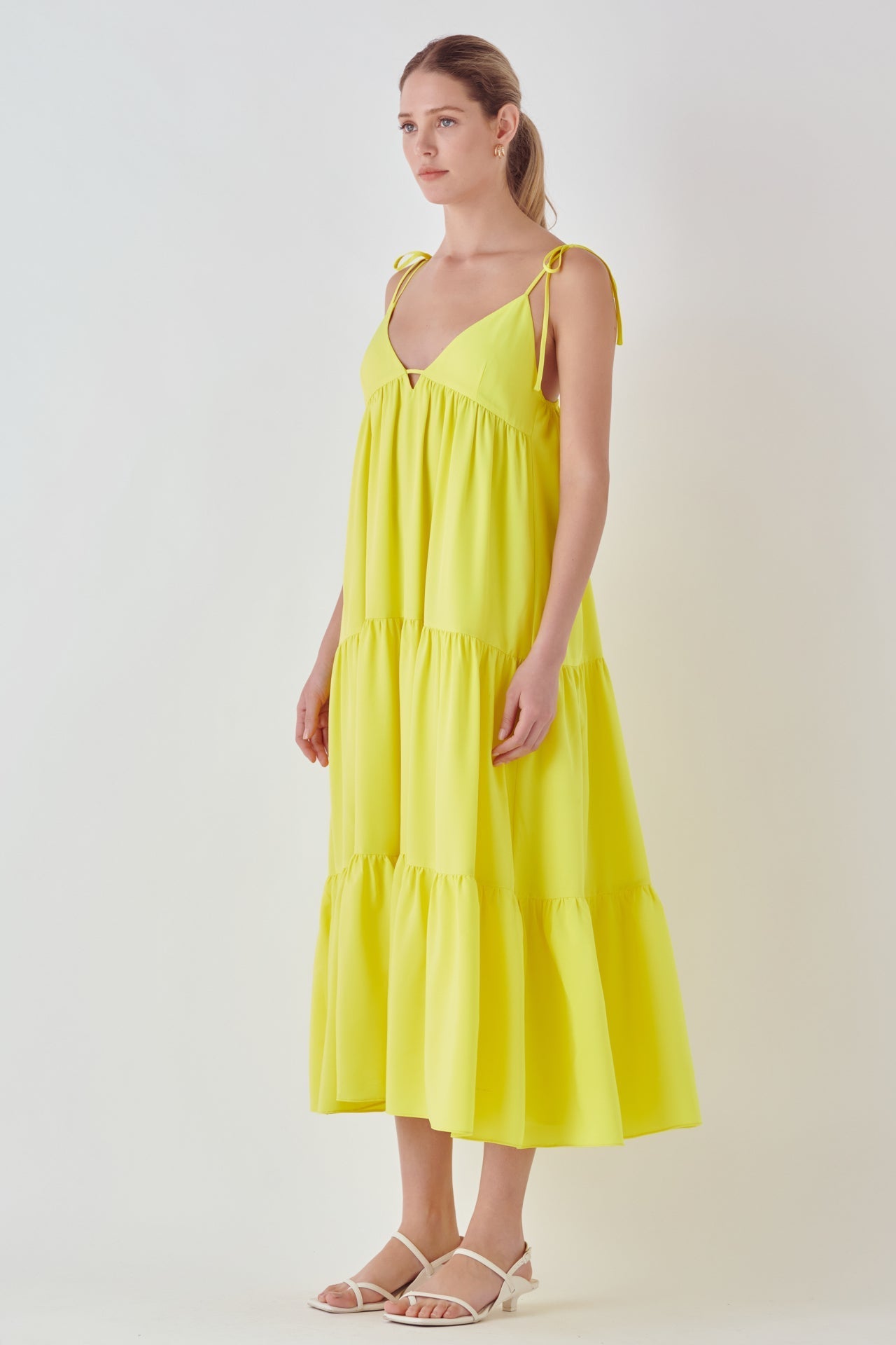 Spaghetti Tie Maxi Dress