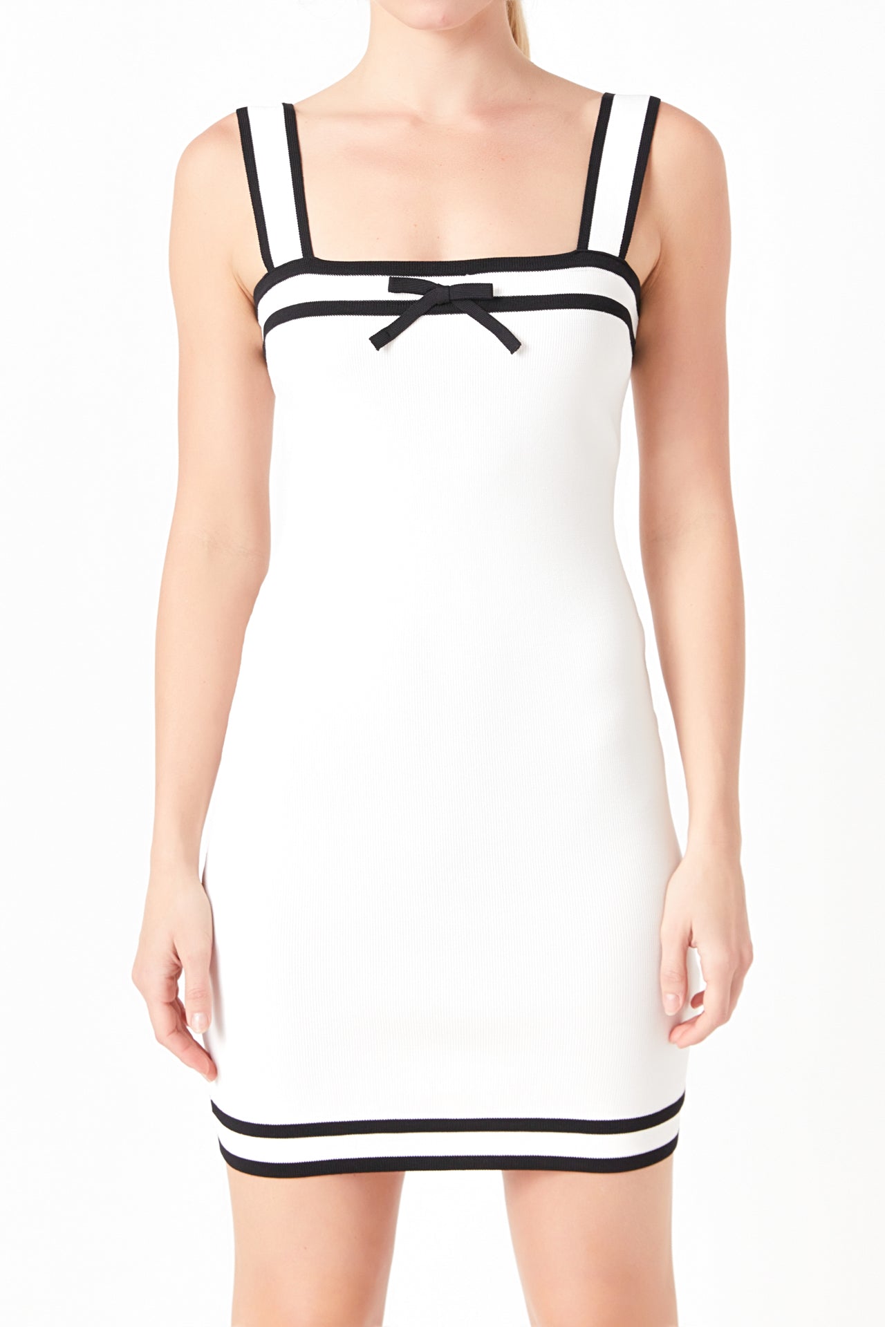 Courtside Fitted Mini Dress