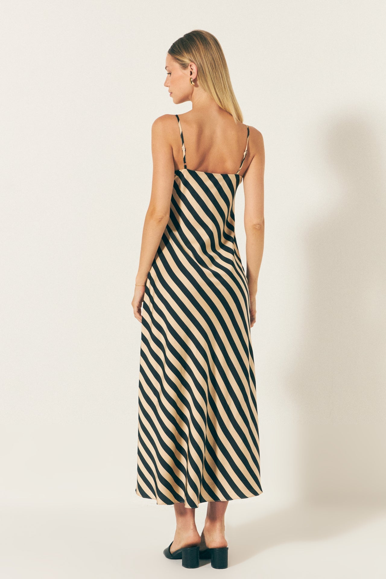 Striped Maxi Slip Dress