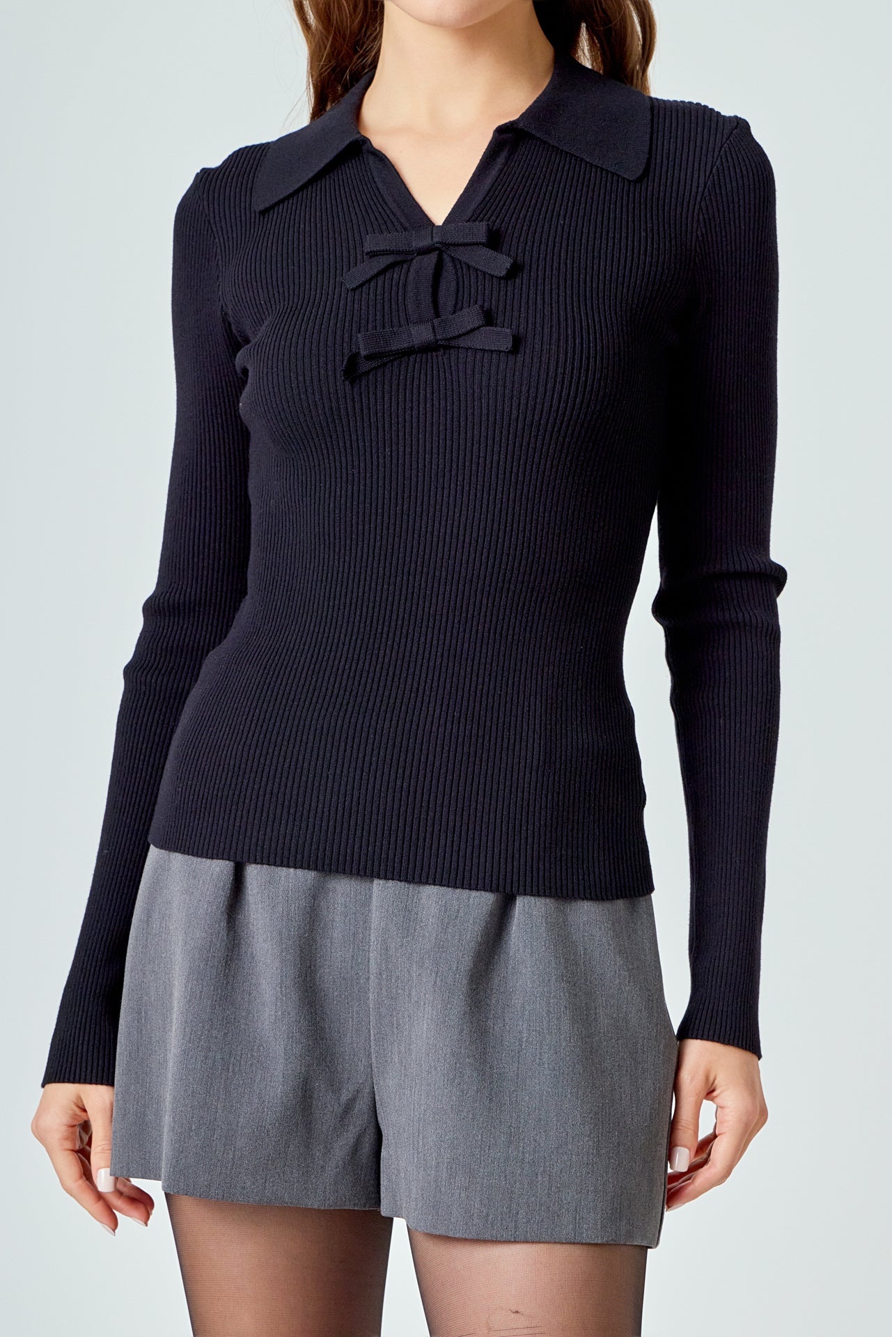 Bow Knit Top