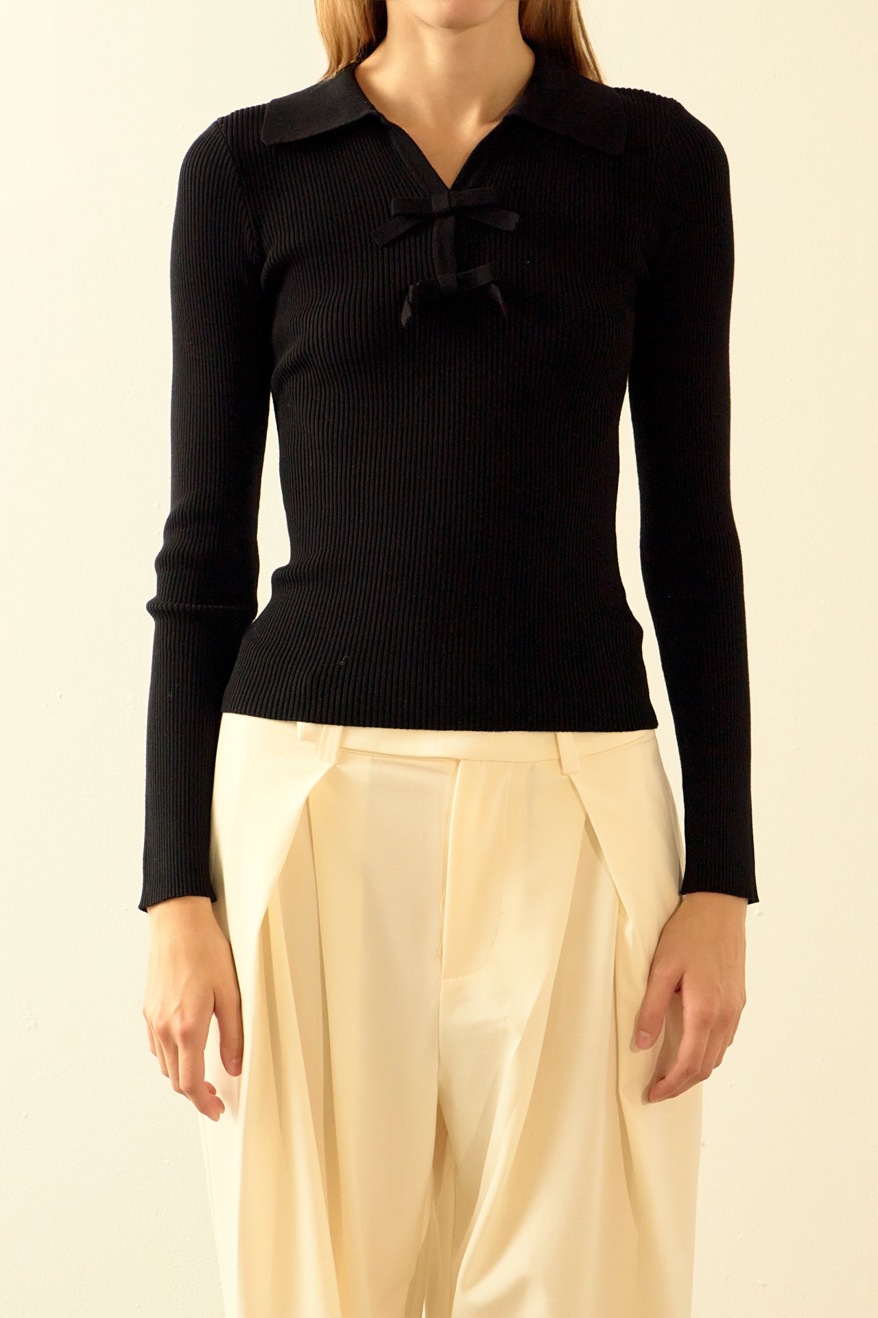 Bow Knit Top