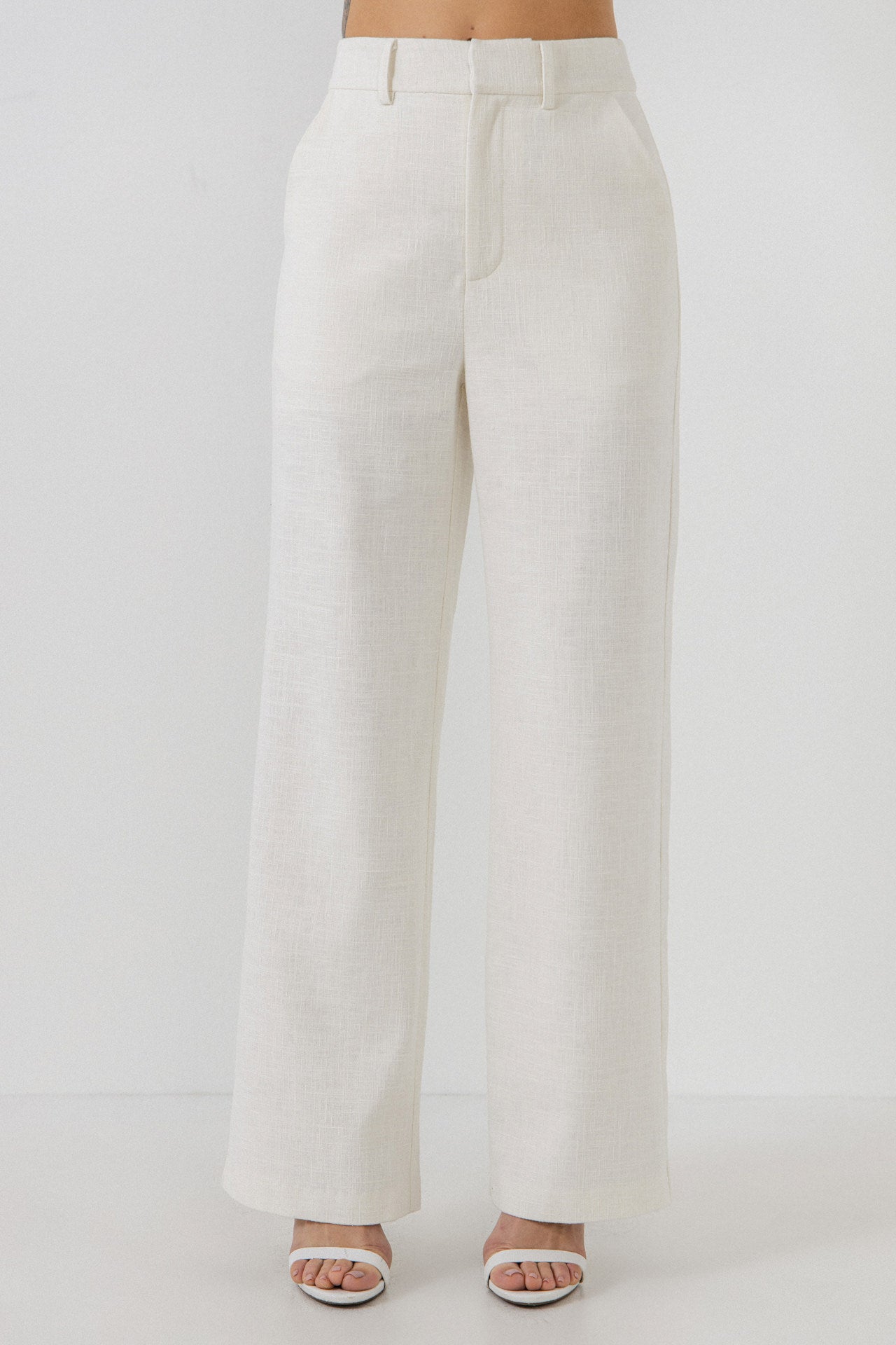 Wide Leg Linen Pants