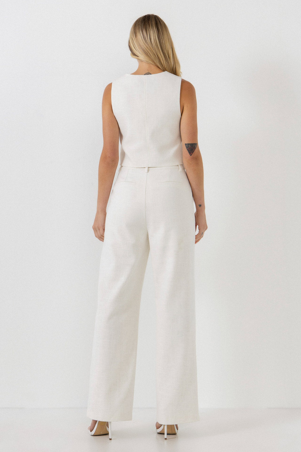 Wide Leg Linen Pants