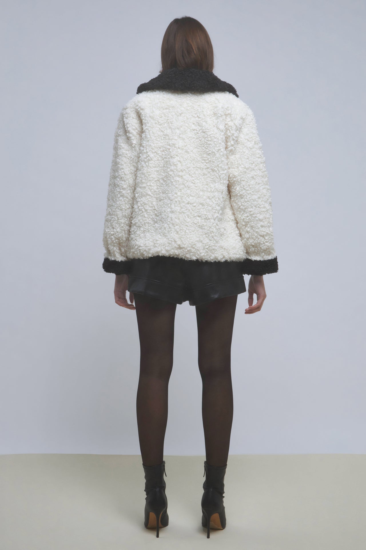 Colorblock Sherpa Jacket