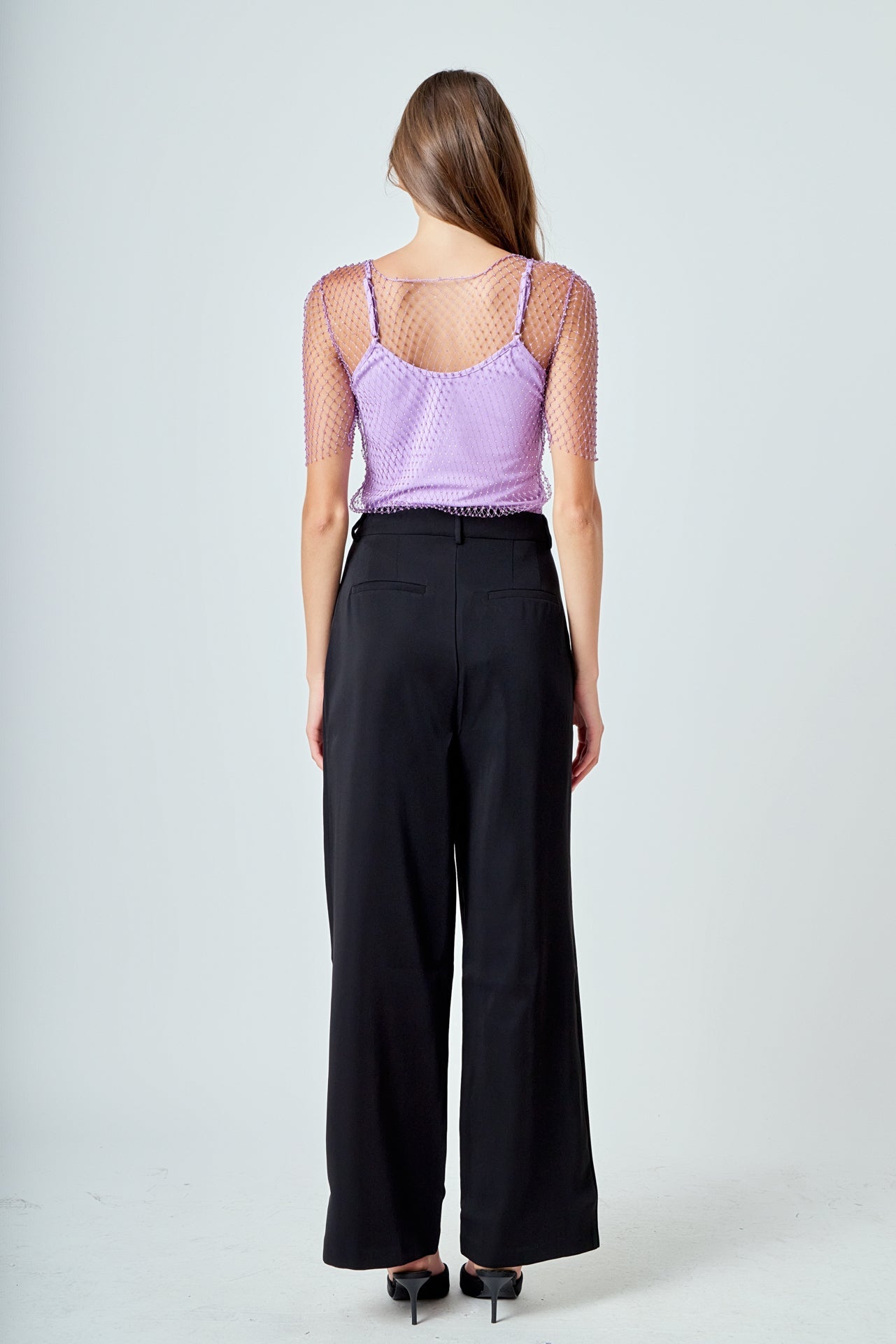 Embellishment Short Sleeve Top