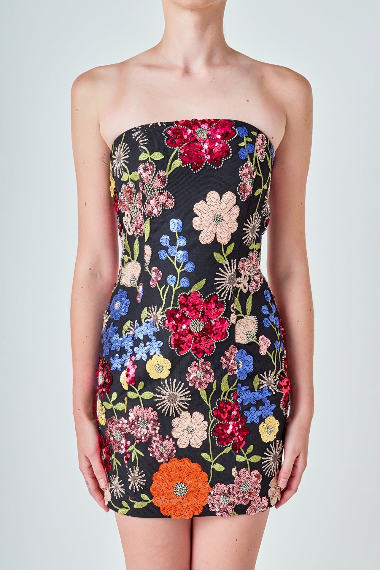 Sequin Bodycon Tube Dress