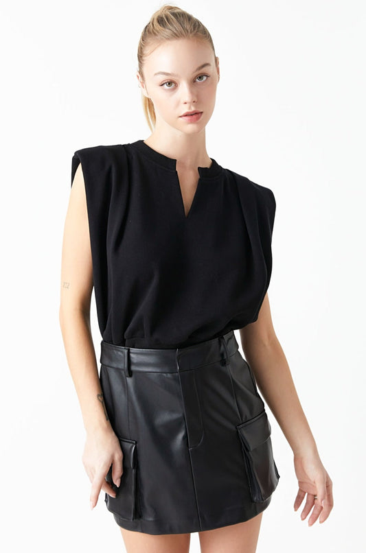 Power Shoulder Sweatshirt