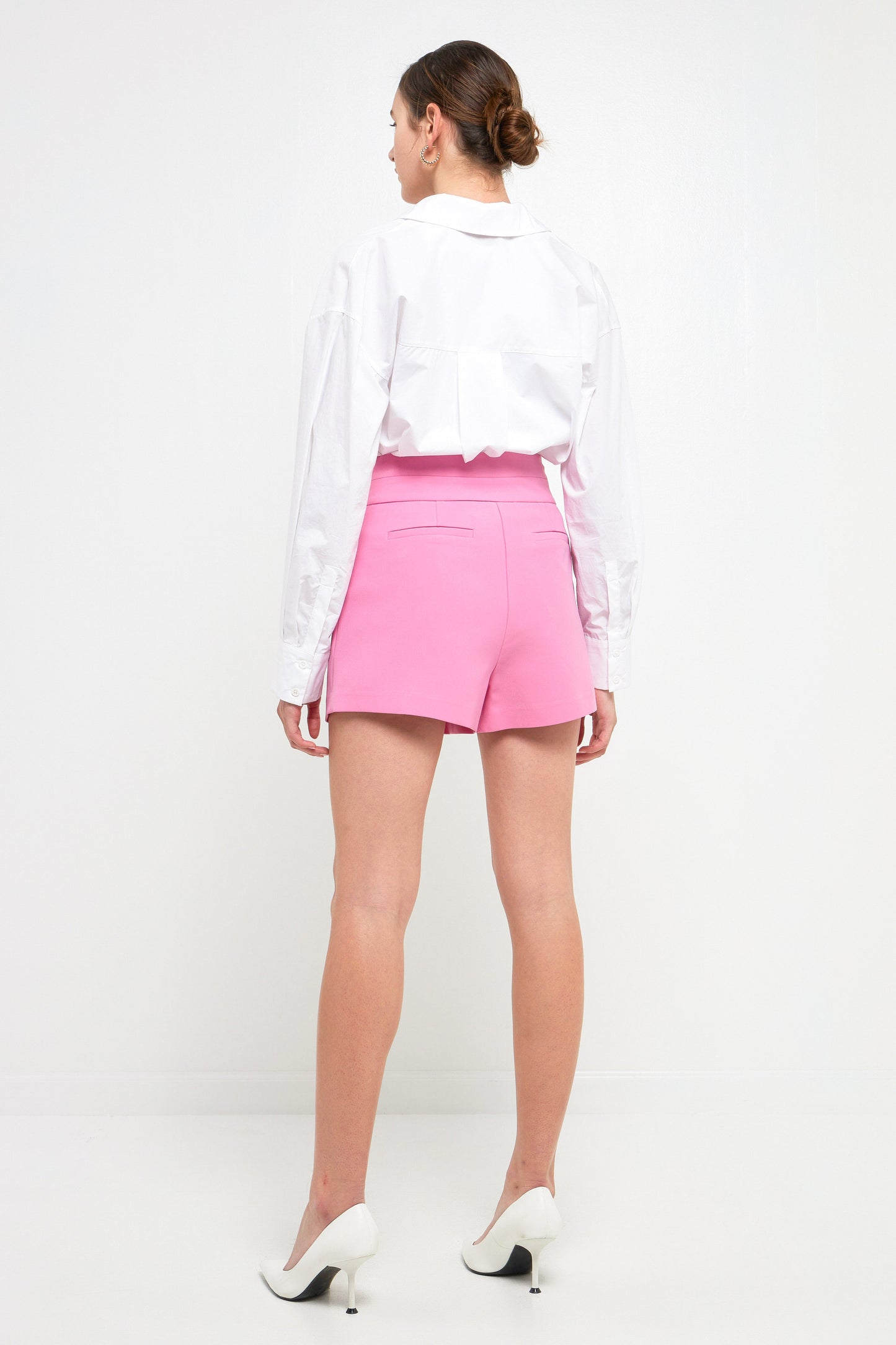 Waist Band Detail Shorts