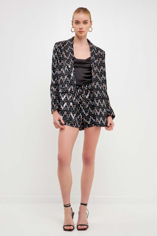 Sequin Blazer